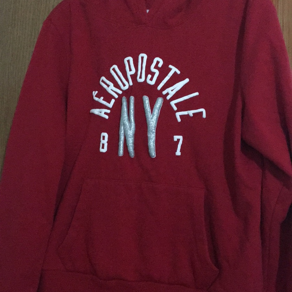 Aeropostale hoodie red size xl -never worn nwot
